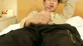 Young Japanese Amateur Gay Guy Wanking His Firm Virgin Pole