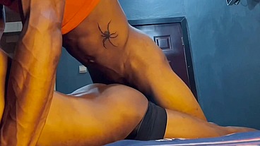 Fucking my girlfriend fem boyfriend 3