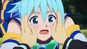 Konosuba Anime Chick Gets Fucked In Hot Hentai Action Scene