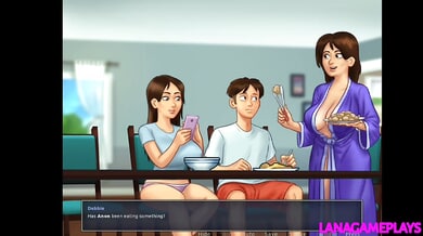 Jenny from Summertime Saga gets her face smashed in 69, choked and flooded with cum