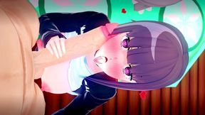 The Smoke Break With Yamada-san Didnt Go As Planned...! Smoking Behind The Supermarket With You Hentai