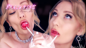Lick Suck Drool- Lip Fetish Lolly pop