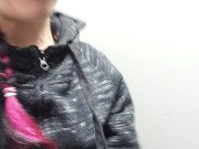 Fingering My Asshole While I Piss In The Movie Theatre Restroom