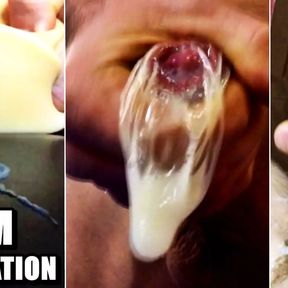 25 Juicy Cumshots! COMPILATION OF MY CUM (1 part)