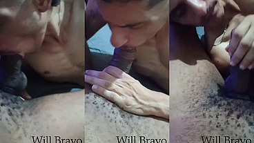 Negão da pica grossa socou gostoso na minha garganta