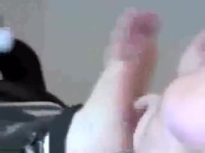 Owned Chubby feet tickled