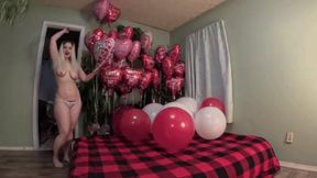 Galas Looner Valentine's Day Balloon Rodeo Riding Bouncing & Popping 2026 - HD 1080p mp4