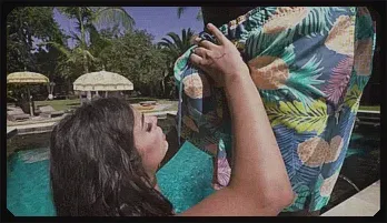 Gina Valentina Gets Stretched by Massive BBC Poolside Top selection