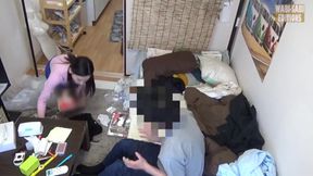 Beautiful Older Neighbor Who Sees My Room as Her Secret Escape