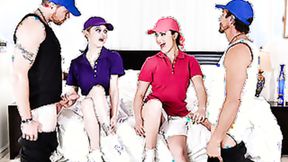 ”Daughter Swap - Diabolical Dads Swap Their Ace Daughters - Nadya Nabakova, Raven Reign”