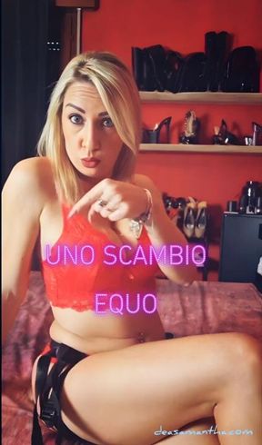 UNO SCAMBIO EQUO