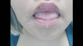 Seductive Mouth and Tongue Tease