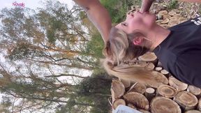 loirinha mamando gostoso no mato