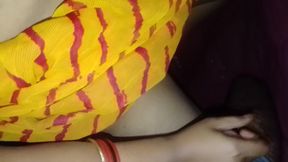 Desi village Indian bhabhi secretly fucked inside the quilt