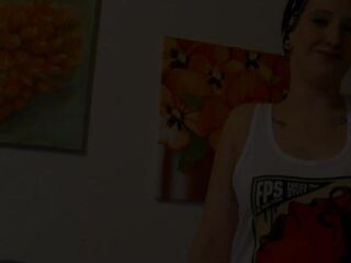 Hot redhead giving him a head like a real pro