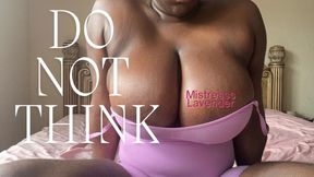 DO NOT THINK JUST STARE AT MY TITS : MISTRESS LAVENDER