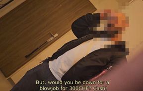 Straight Guy Who Came To See My Apartment Convinced To Get Sucked By A Guy For The First Time For $