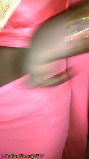 Dusky Tamil Wife Renu's Saree & Hard Fucked by Bull, Cuck Watches! Indianhotwifex