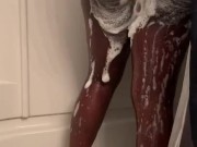 Choc Lit Baddie Soapy Shower - Free onlyfans