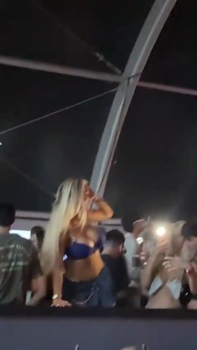 Dancing in the club