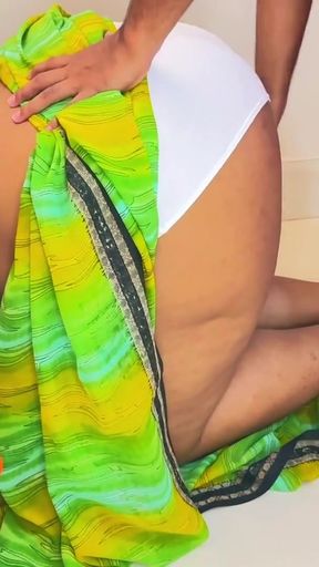 Unforgettable moment from &quot;Tamil Depali Aunty Stuck Under Bed When She Cleaning Office room &amp; Gets Rough Fucked By Boss&quot;