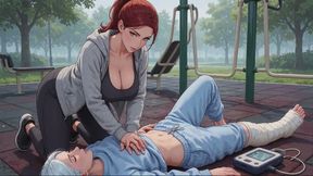 CPR Stories #29: Morning Park Rescue Compressions