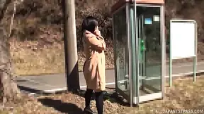 Seductive Maid Lets Him Explore Her Pussy During Car Ride Adventure