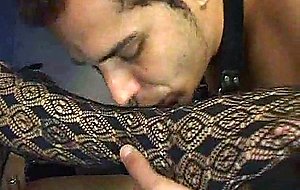 Guy has extreme sucking & fetish with lewd big boobs dominant tr