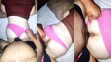 La primera vez que me la meten! Amateur! Me dolia mi colita! Latina culona
