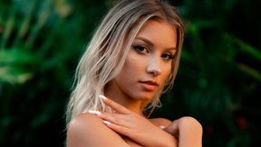 Beautiful blonde chick Katya Killer is showing off her perfect naked body