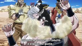 jojo'_s bizarre adventure stardust crusaders Egypt Arc capitulo 1 (sin censura)