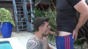 Heterosexual guy fucked by gay man for money