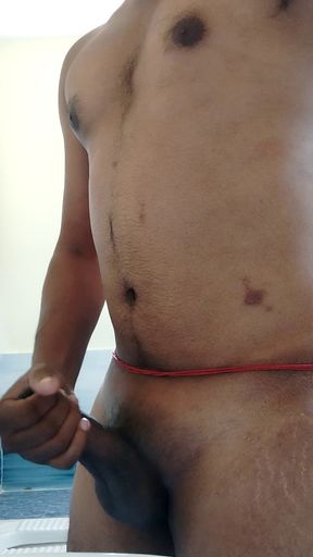 INDIAN MEN MASTURBATING IN BATHROOM