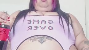 Soda and mentos... And tits