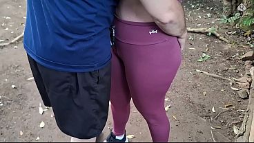 Na trilha encontramos o macho ideal - Fodeu no pelo - PT 1