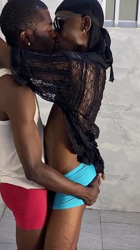 Two Lovers Making Love