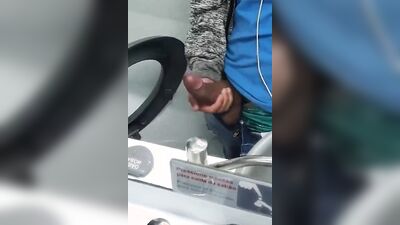 Sex in the airplane toilet