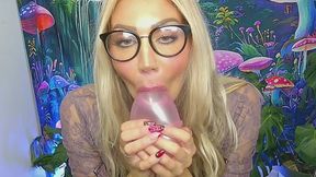 Lick, Suck, Bite, Swallow BURSTING BALLOONS with my mouth...