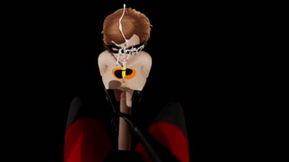 Helen Parr Facial, Cum on Tits, Cum on Ass (multiple cumshots)
