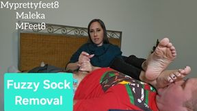 Holiday Foot Smelling Handjob