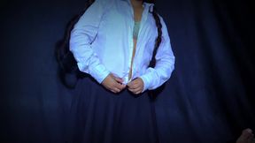 Horny college girl badly fucking by her teacher after vacation