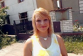 Sara takes a dildo in her pussy and a cock...