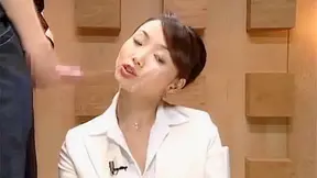 Luscious TV Babe Drenched in Busty Bukkake Bliss – JAV Fantasy Unleashed