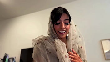 Letting loose with a lustful Muslim influencer on Eid, taking her hard from behind, hubby away