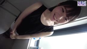 Steamy T Back Stroll with a First Time Outdoor Peach That Drives Nonstop Release Part 2