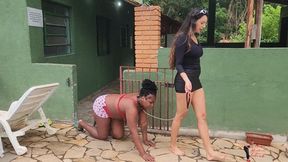 Foot Worship, part 1, by Anita Tompson and Slave Nanda, FULL HD