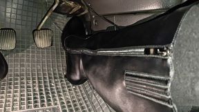 Sarah Cranking Inside Parking Garage After Shopping