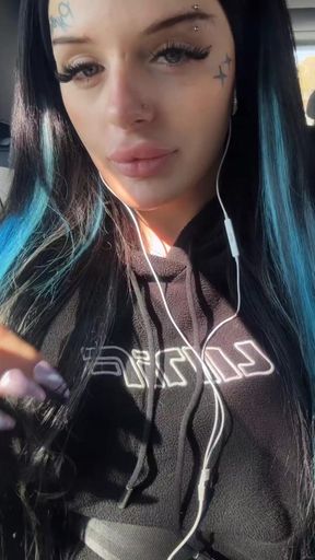 Onlyfans trans girl shows off her natural boobs and teen body on homemade video