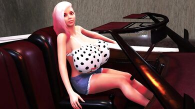 Short 5'2 Teen Grows Huge Boobs and Long Legs - Massive Breast Expansion