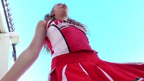 elena koshka cheerleader blowjob ends in facial cumshot